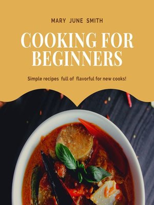 cover image of Cooking for Beginners